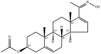 16-DEHYDROPREGNENOLONE ACETATE OXIME Structure