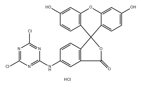 5-((4 6-DICHLOROTRIAZIN-2-YL)AMINO) Structure