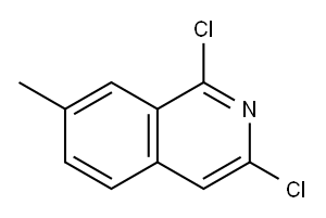 1,3-Dichloro-7-methylisoquinoline Structure