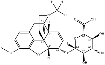 Codeine-d3 6-b-D-Glucuronide Structure
