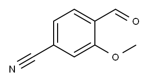 4-CYANO-2-METHOXYBENZALDEHYDE Structure