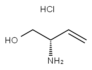 (S)-2-AMINO-BUT-3-EN-1-OL HYDROCHLORIDE
 Structure
