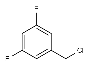 3,5-DIFLUOROBENZYL CHLORIDE Structure