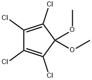 1,2,3,4-Tetrachloro-5,5-dimethoxycyclopentadiene Structure