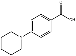 4-PIPERIDIN-1-YL-BENZOIC ACID Structure