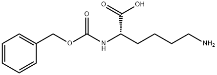 N-alpha-Cbz-L-lysine Structure