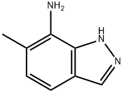 1H-Indazol-7-amine, 6-methyl- (9CI) Structure
