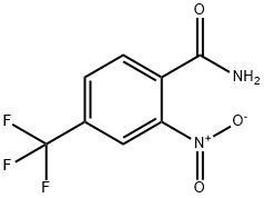 2-NITRO-4-TRIFLUOROMETHYLBENZAMIDE  97 Structure