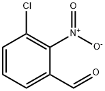 3-CHLORO-2-NITROBENZALDEHYDE Structure