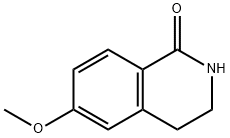 6-METHOXY-3,4-DIHYDRO-2H-ISOQUINOLIN-1-ONE Structure