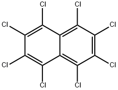 Octachloronaphthalene Structure