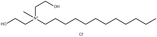 dodecylbis(2-hydroxyethyl)methylammonium chloride  Structure