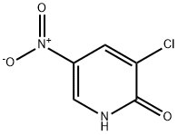 3-CHLORO-2-HYDROXY-5-NITROPYRIDINE Structure