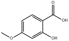 4-Methoxysalicylic acid Structure