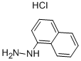 1-Naphthylhydrazine hydrochloride Structure