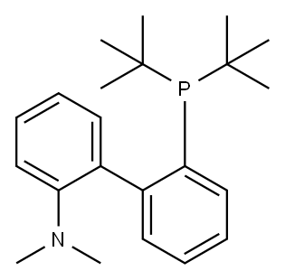 2-DI-T-BUTYLPHOSPHINO-2'-(N,N-DIMETHYLAMINO)BIPHENYL Structure