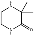3,3-DIMETHYLPIPERAZIN-2-ONE Structure