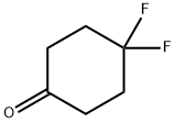 4,4-DIFLUOROCYCLOHEXANONE Structure