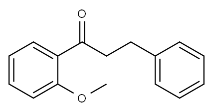 2'-METHOXY-3-PHENYLPROPIOPHENONE Structure