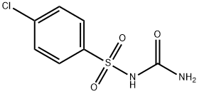 4-Chlorobenzenesulfonyl urea Structure
