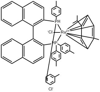 228120-95-4 Chloro[(S)-(-)-2,2'-bis(di-p-tolylphosphino)-1,1'-binaphthyl](p-cymene)ruthenium(II)chloride