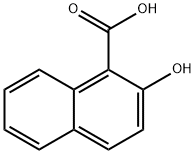 2-HYDROXY-1-NAPHTHOIC ACID Structure