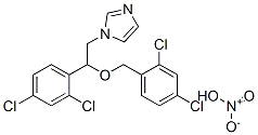 Miconazole nitrate Structure