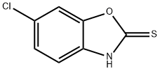 6-Chloro-2-benzoxazolethiol Structure