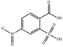 4-Nitro-2-sulfobenzoic acid Structure