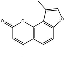 4,4'-dimethylangelicin Structure