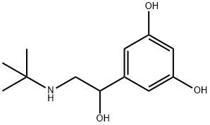 5-(1-Hydroxy-2-tert-butylamino-ethyl)benzene-1,3-diol Structure