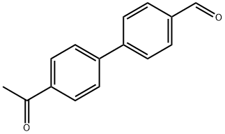 4'-ACETYL-BIPHENYL-4-CARBALDEHYDE Structure