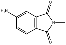 4-AMINO-N-METHYLPHTHALIMIDE Structure