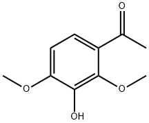 2,4-DIMETHOXY-3-HYDROXYACETOPHENONE Structure