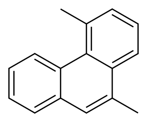 4,10-dimethylphenanthrene Structure