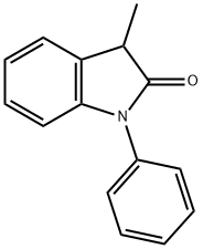 3-METHYL-1-PHENYLINDOLIN-2-ONE Structure