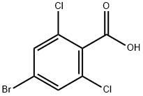 4-BROMO-2,6-DICHLOROBENZOIC ACID Structure