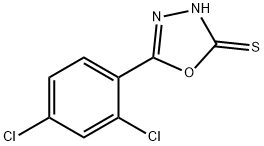 5-(2,4-DICHLOROPHENYL)-1,3,4-OXADIAZOLE-2(3H)-THIONE Structure