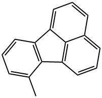 7-methylfluoranthene Structure