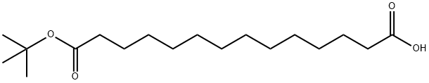 14-(tert-Butoxy)-14-oxotetradecanoic acid Structure