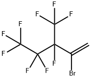 2-BROMO-3,4,4,5,5,5-HEXAFLUORO-3-(TRIFLUOROMETHYL)PENT-1-ENE Structure