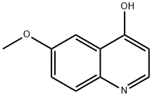 4-HYDROXY-6-METHOXYQUINOLINE Structure
