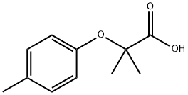 2-methyl-2-(4-methylphenoxy)propanoic acid Structure