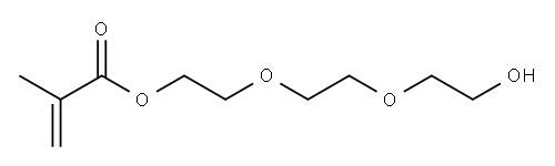 Methacrylic acid 8-hydroxy-3,6-dioxaoctane-1-yl ester Structure