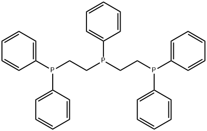 BIS(2-DIPHENYLPHOSPHINOETHYL)PHENYLPHOSPHINE Structure