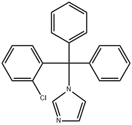 Clotrimazole Structure