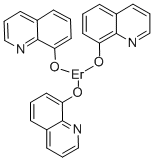 Tris(8-hydroxyquinolinato)erbium Structure
