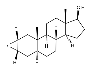 Epitiostanol Structure