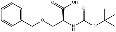 N-BOC-O-Benzyl-L-serine Structure