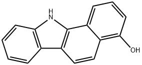 4-HYDROXY-11H-INDOLO[2,3-F]NAPHTHALENE Structure